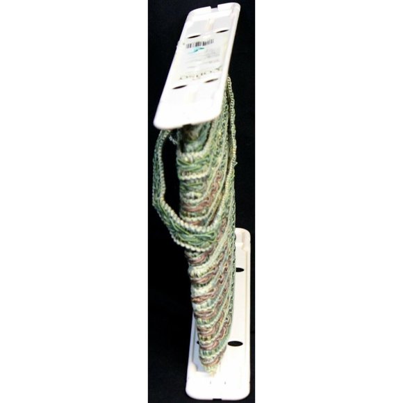 CONSO TRIM 021415 VNT19 Olive, Gold, Burgundy  3/4″ wide Woven Rope Twist Braid - Picture 5 of 9